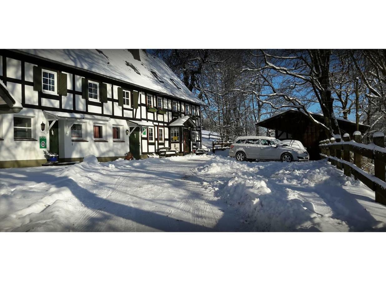 Berghof Schmitte Pension Winterberg Buitenkant foto